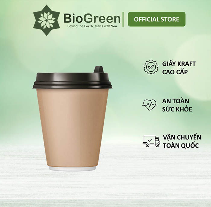 Công ty sản xuất ly giấy Biogreen
