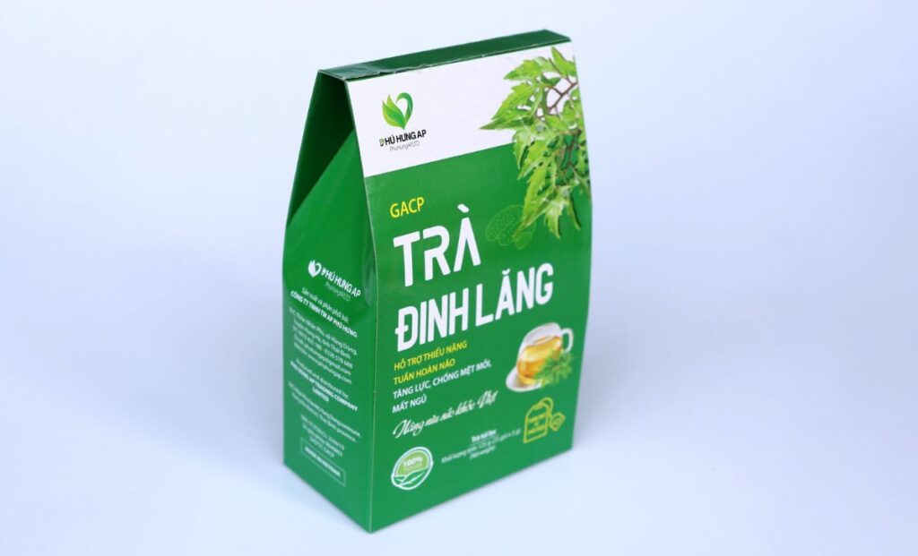 Trà túi lọc Đinh lăng - Bạc hà