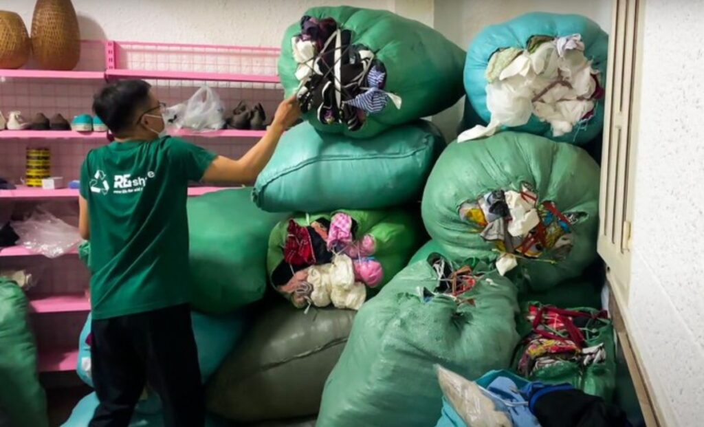 Kinh doanh quần áo cũ tái chế