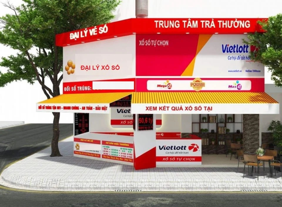 Đại lý vé số truyền thống